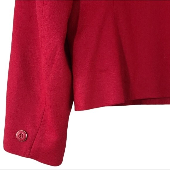 Pendleton 100% Virgin Wool Red Blazer - Picture 6 of 9